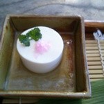 salt＆cafe - お豆腐に梅塩