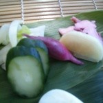 salt＆cafe - お漬物数種