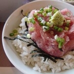 筑波東急ゴルフクラブレストラン - ネギトロ丼…というかネギトロ御飯か