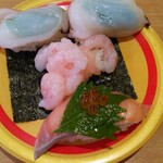 かっぱ寿司 - サクラマス　ぼたん海老　水タコ