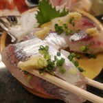 独楽寿司 - このアジ〜プリップリ！！