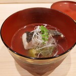 はらまさ - お椀はクロムツとナス