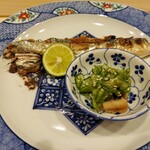 はらまさ - 初物さんまと鱧ザク