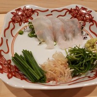 はらまさ - 平目と薬味