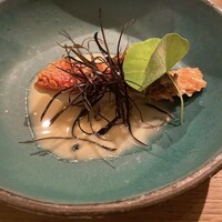 薪焼ステーキ コケット - 三浦の鯛のポアレ　秦野野菜　那須のキャビア・ド・オーベルジーヌ