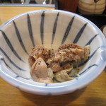 札幌成吉思汗 しろくま - ショウパウロウ　（羊の塩煮込み）　お通し　200円
      