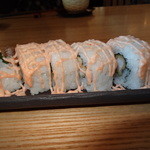 Sushi Hana - 明太子マヨネーズソースのえびロール寿司