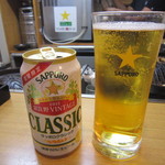 札幌成吉思汗 しろくま - サッポロクラシック　缶　550円
      
      
      