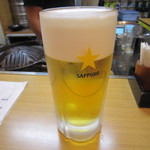 札幌成吉思汗 しろくま - サッポロ黒ラベル　生　550円
      
      
      