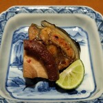 日本料理FUJI - 天然すっぽんと玉取茸の焼きもの