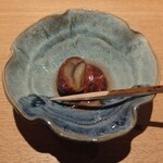 日本料理FUJI - リコちゃん渾身の栗の渋皮煮