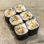 小判寿司 - 追加 小鰭のガリ紫蘇巻き