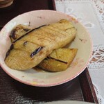 大八 - ナスの揚げ浸しも美味しいです。