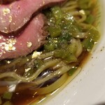 麺屋 六感堂 - 青椒肉風麺（冷）