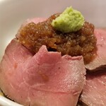 麺屋 六感堂 - ローストビーフ丼