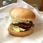 森のハンバーグ工房 ゆみさんち - 【ハンバーガーセット 600円(税込)】ハンバーガー