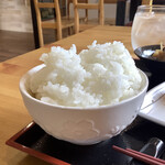 森のハンバーグ工房 ゆみさんち - 【日替わりランチ 600円(税込)】ごはんは大盛りで注文。(なぜなら娘も絶対食べると思ったから)←正解！