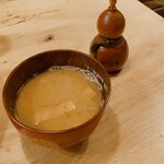 チャブダイカフェ - 味噌汁