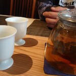 施家菜 - デザートに出てくる苺の香りの烏龍茶♥♥に癒されました～♥♥♥