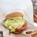 Mos Burger - 朝モス モーニング野菜バーガーセット
