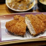 Tonkatsu Keiwaikei - 国産ロースとんかつ　厚切り200g