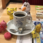 Komeda Kohi Ten - これが！コメダブレンドだ　※カップの模様も色褪せて、年季入ってます