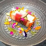 INDIVI - ■契約農家 季節野菜とｴﾃﾞｨﾌﾞﾙﾌﾗﾜｰのテリーヌ