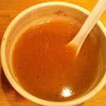 銀座 いし井 - スープ割り