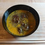 味道広路 - 石狩川のモクズガニ＆らくようとナメコのお椀です（２０１２年１１月）。