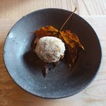 味道広路 - アカゾイと米粉の揚げものです（２０１２年１１月）。