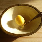 味道広路 - じゃがいもの練り物にきな粉あんです（２０１２年１１月）。