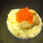 INDIVI - ■北海道産　ウニとマスイクラの黄金リゾット