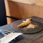 トラットリア ラ・エガオ - ズッキーニの花のフリット