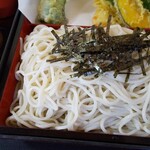 さかち庵 - 更科蕎麦の大盛！