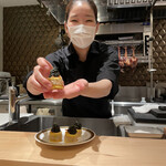 銀座 大石 - グジェール娘、ゆみちゃん(о´∀`о)