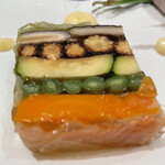 銀座 大石 - 季節の野菜のテリーヌ ♡美しや