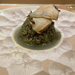 銀座 大石 - 鮑でーす！どーん！こちらももちろん大盛り(//∇//)