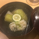 わしょく宝来 - はも なす ずいきのお椀