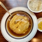 はらへー太 - 天津飯のご飯少な目です。