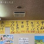 市場寿し - 日替りの高級ネタも豊富でGOOD！！！
      平政、生サバ、タチウオ、などなど(^^♪