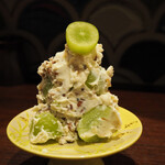 博多おでんと自然薯 よかよか堂 - シャインマスカットとマスカルポーネチーズ