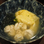 博多おでんと自然薯 よかよか堂 - 鱈の白子と湯葉おでん