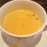 タージマハール - セットのスープ。パンプキンをチョイス。