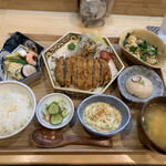 和食屋 きんつぎ - きんつぎ定食（とんかつタルタル）1500円