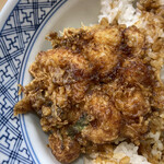 てんぷら天松 日本橋店 - 貝柱がたっぷりのかき揚