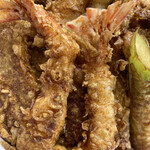 てんぷら天松 日本橋店 - 才巻の尾の処理も完璧