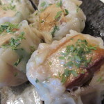 Gyoza Garden - フォアグラ包子　400円。メニューより1個多かったよ。