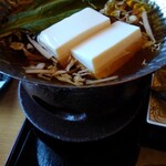 花心亭　しらはま - 料理写真:湯豆腐。朝から贅沢(^o^)/