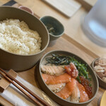 京の魚屋だし茶漬け 錦おぶや - 