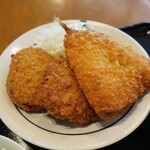 みさやん	 - ・「日替わりランチ ミックスフライ定食(¥650)」のアップ。